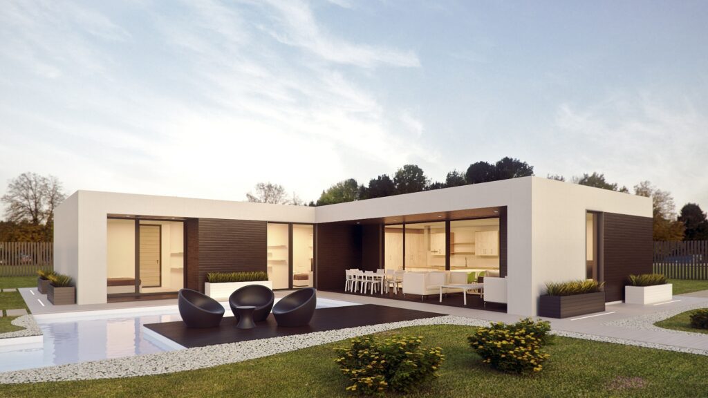 amazing exterior house design ideas for single-story homes